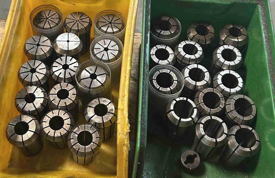 OZ-Spannzange Ø25,5×40 / Ø2-Ø16 / 29 Stück (Pack)