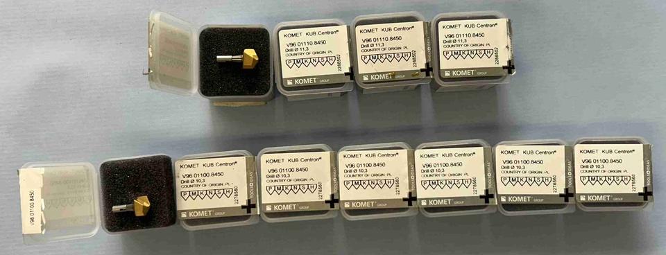 KOMET VHM Bohrer-Einsatz Ø10,3 + Ø11,3 / V96011008450