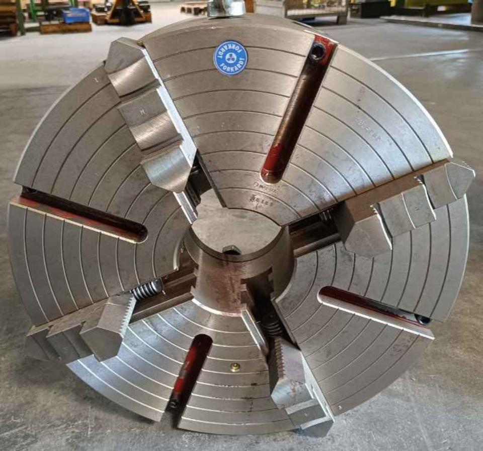 Forkhardt Planscheibe Ø500 / 4-Backenfutter / neu und unbenutzt