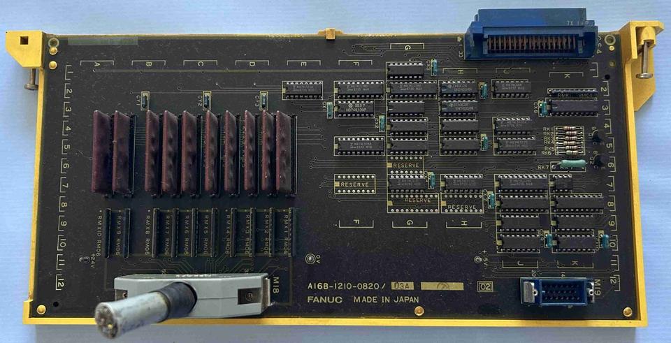 FANUC A16B-1210-0820 PCB – I/O A1 FOR FS-0A