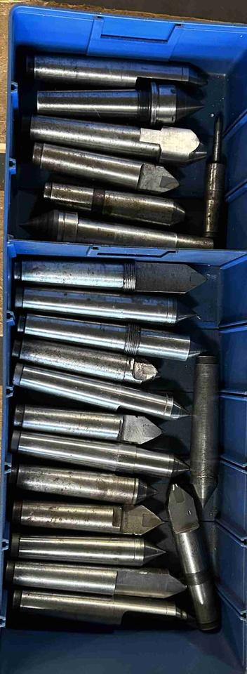 Feste Körnerspitzen, Zentrierspitzen, MK3/MK4/MK5 mit HM-Einsatz