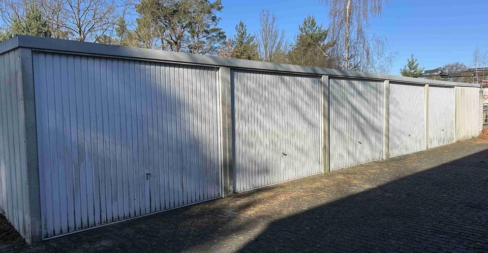 Garagenanlage – 5-boxig mit Erweiterung – 18,56/17,06×6,92×2,4 m