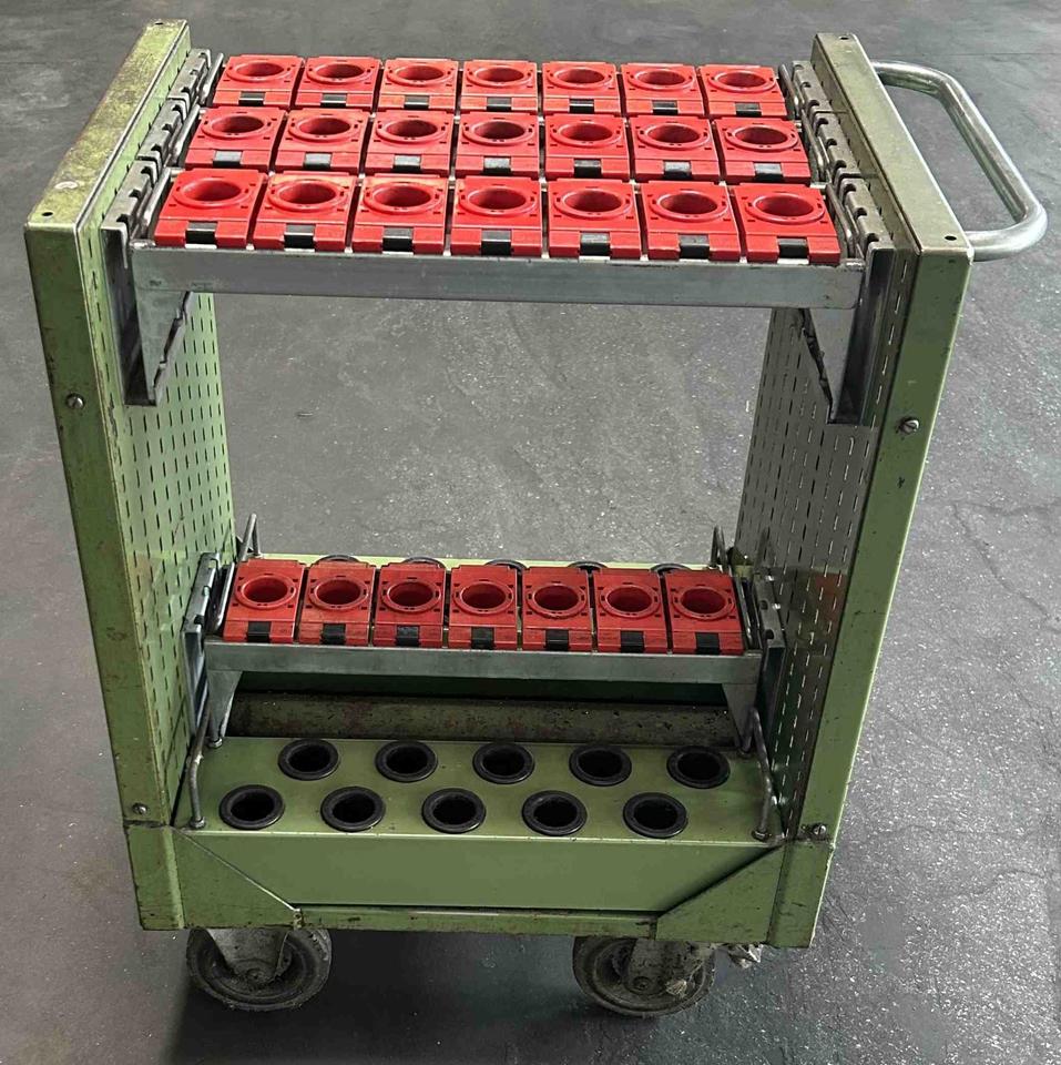 Werkzeugwagen für CNC-Werkzeugaufnahmen SK40 oder BT40